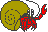 案内役のヤドカリ